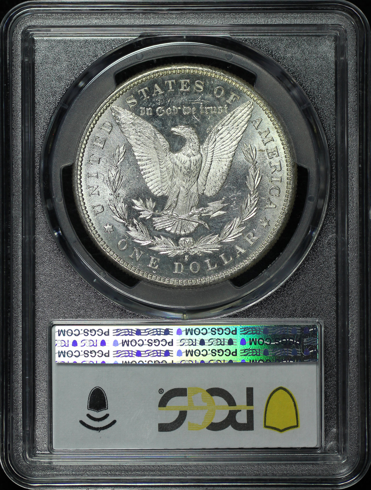 Reverse of this 1881-S Morgan Dollar PCGS MS-62