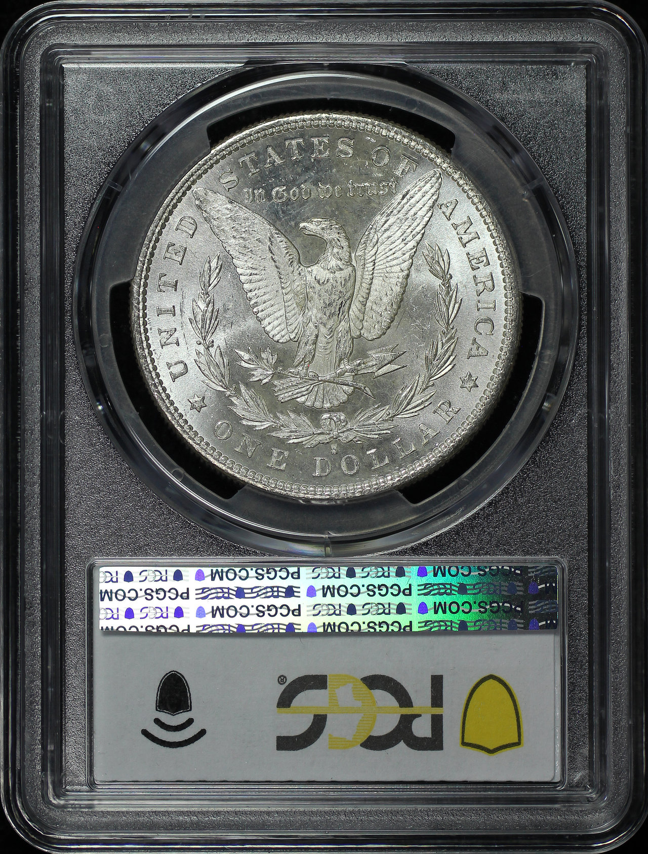 Reverse of this 1881-S Morgan Dollar PCGS MS-62