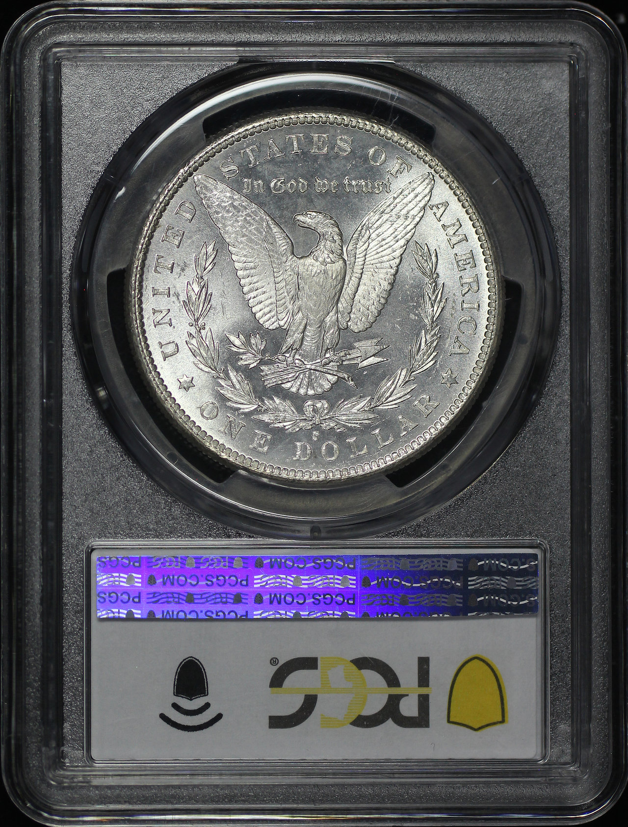 Reverse of this 1881-S Morgan Dollar PCGS MS-68