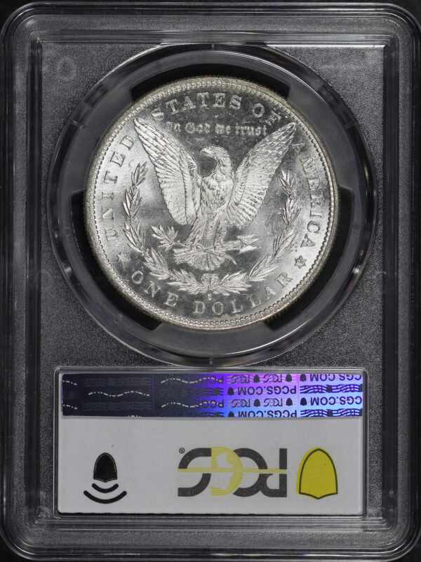 Reverse of this 1881-S Morgan Dollar PCGS MS-62
