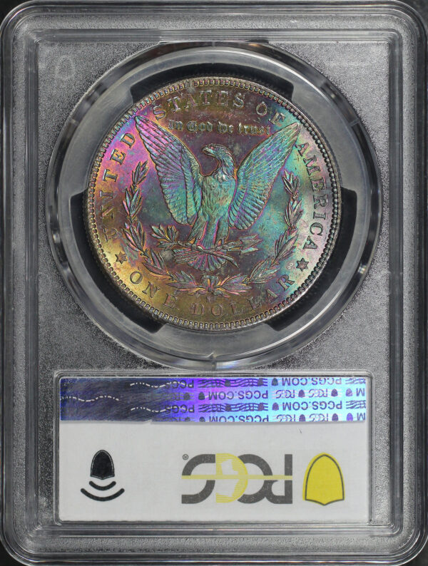 Reverse of this 1881-S Morgan Dollar PCGS MS-63 CAC
