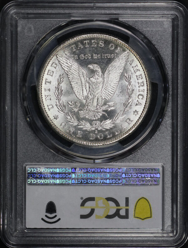 Reverse of this 1881-S Morgan Dollar PCGS MS-64