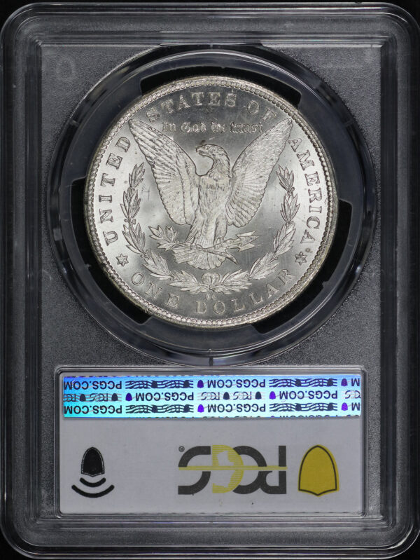 Reverse of this 1882-CC Morgan Dollar PCGS MS-64