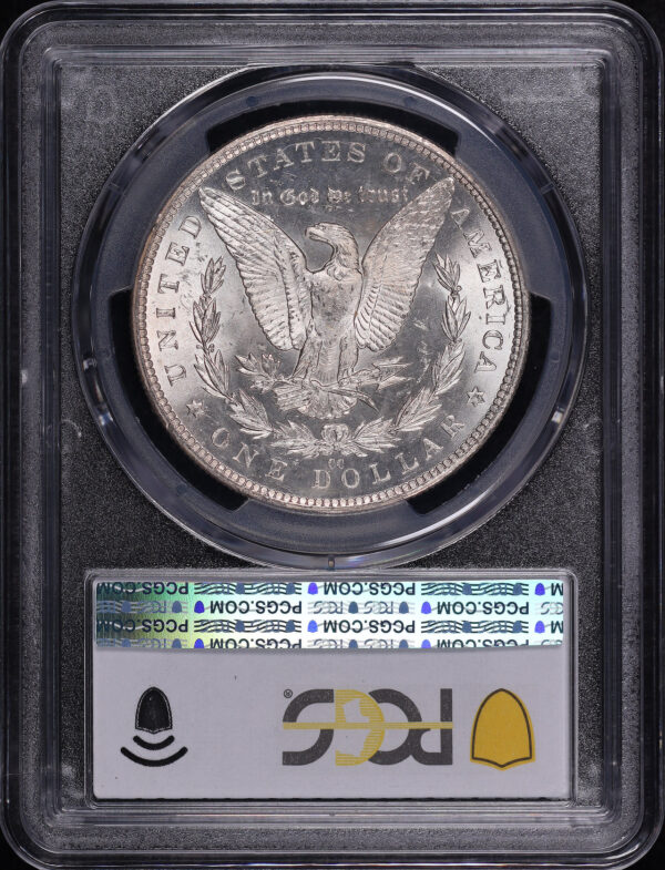 Reverse of this 1882-CC Morgan Dollar PCGS MS-65