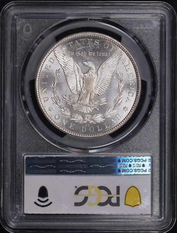 Reverse of this 1882-CC Morgan Dollar PCGS MS-65 CAC