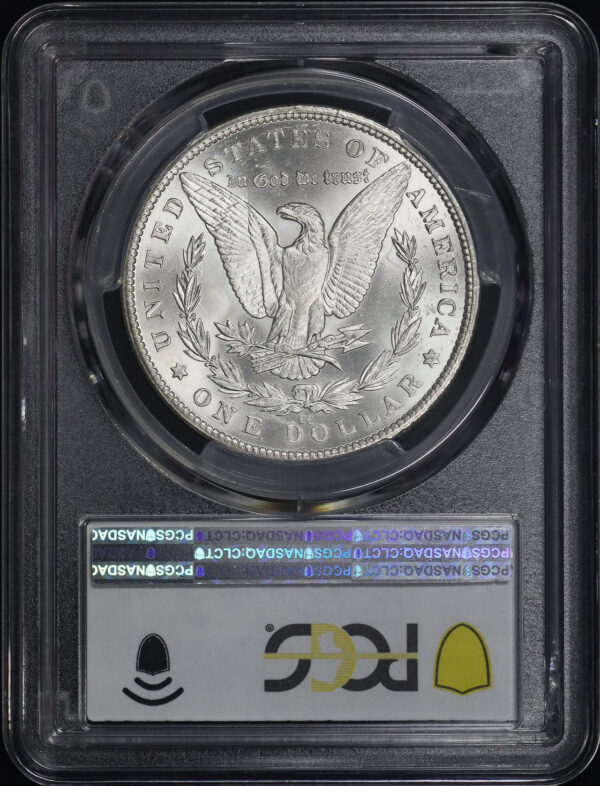 Reverse of this 1882-CC Morgan Dollar PCGS MS-67