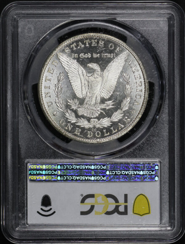 Reverse of this 1882-CC Morgan Dollar PCGS MS-63 PL