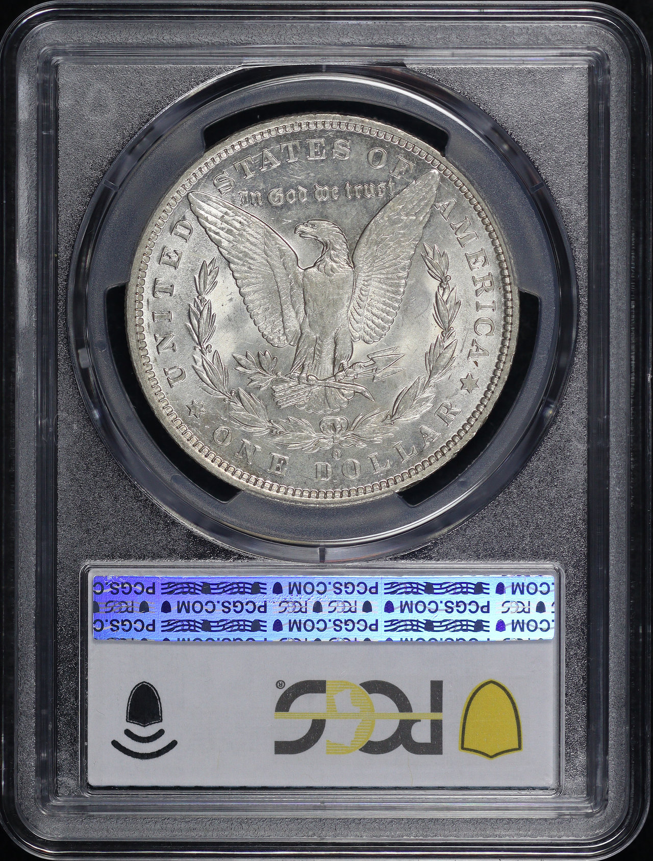 Reverse of this 1882-O/S Strong Morgan Dollar PCGS MS-63