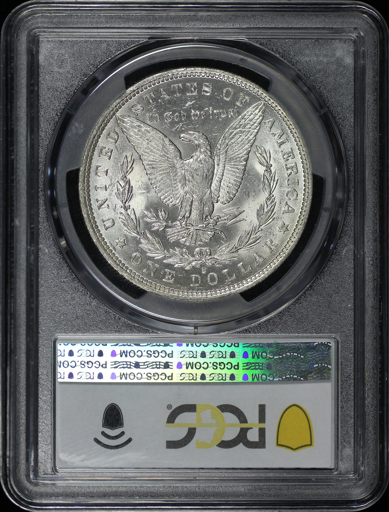Reverse of this 1882-O/S Strong Morgan Dollar PCGS MS-63