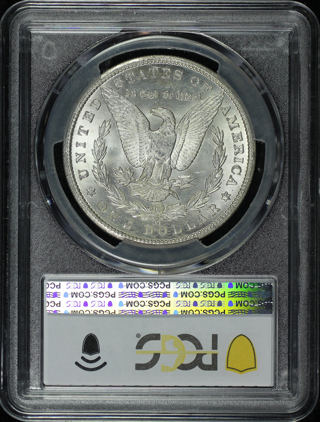 Reverse of this 1883-CC Morgan Dollar PCGS MS-64