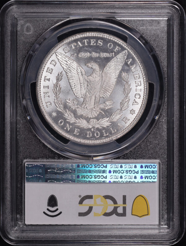 Reverse of this 1883-CC Morgan Dollar PCGS MS-66