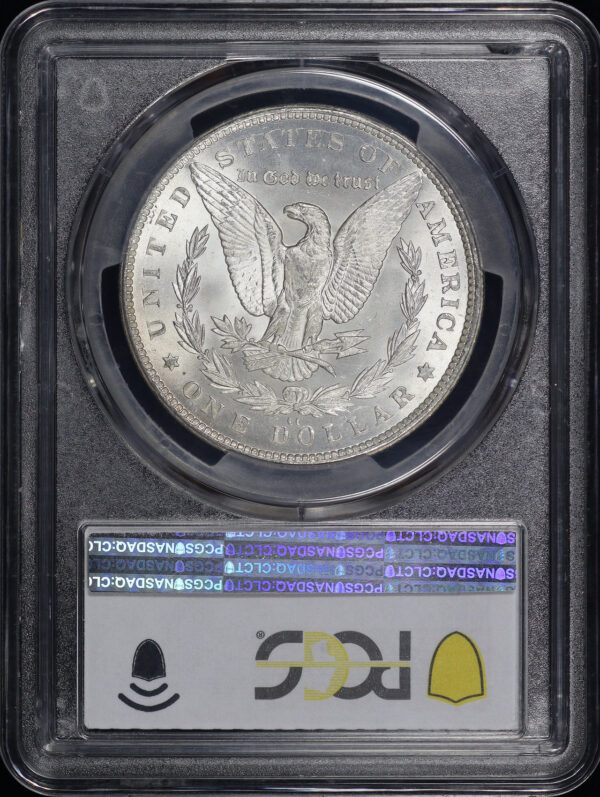 Reverse of this 1883-CC Morgan Dollar PCGS MS-63