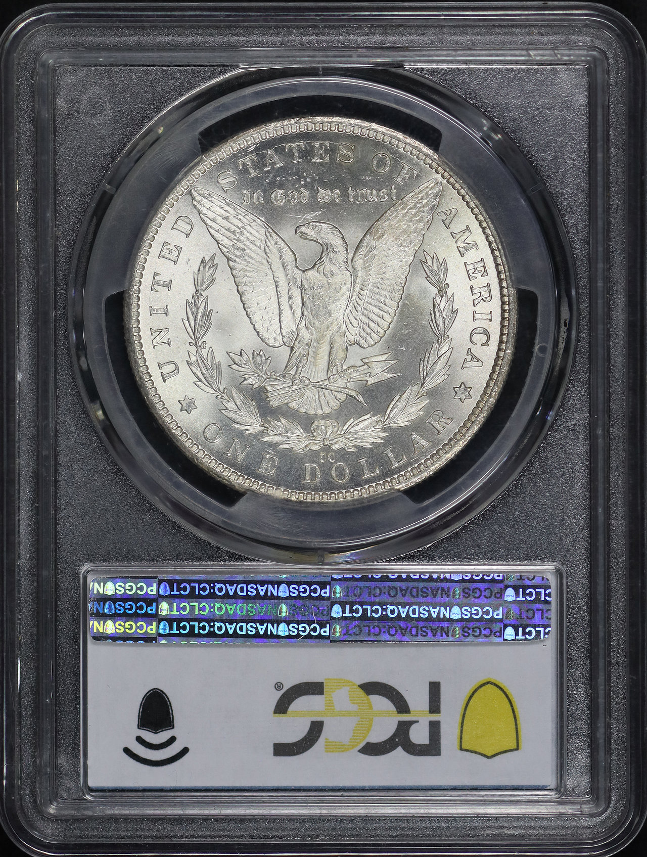 Reverse of this 1883-CC Morgan Dollar PCGS MS-63