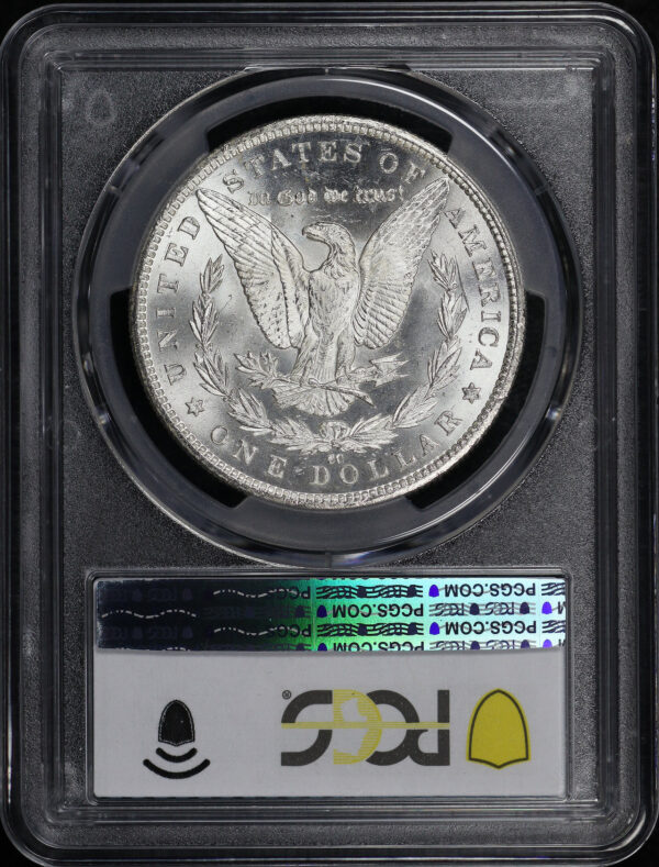 Reverse of this 1883-CC Morgan Dollar PCGS MS-66
