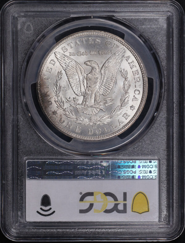 Reverse of this 1883-CC Morgan Dollar PCGS MS-66