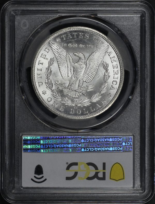 Reverse of this 1883-CC Morgan Dollar PCGS MS-67
