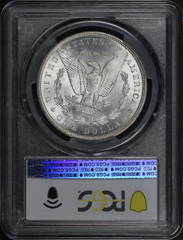 Reverse of this 1883-CC Morgan Dollar PCGS MS-67