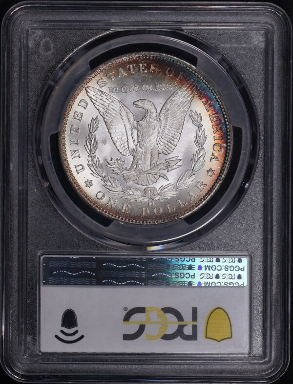 Reverse of this 1883-CC Morgan Dollar PCGS MS-67
