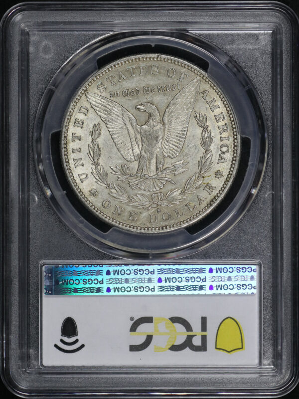 Reverse of this 1883-S Morgan Dollar PCGS AU-55