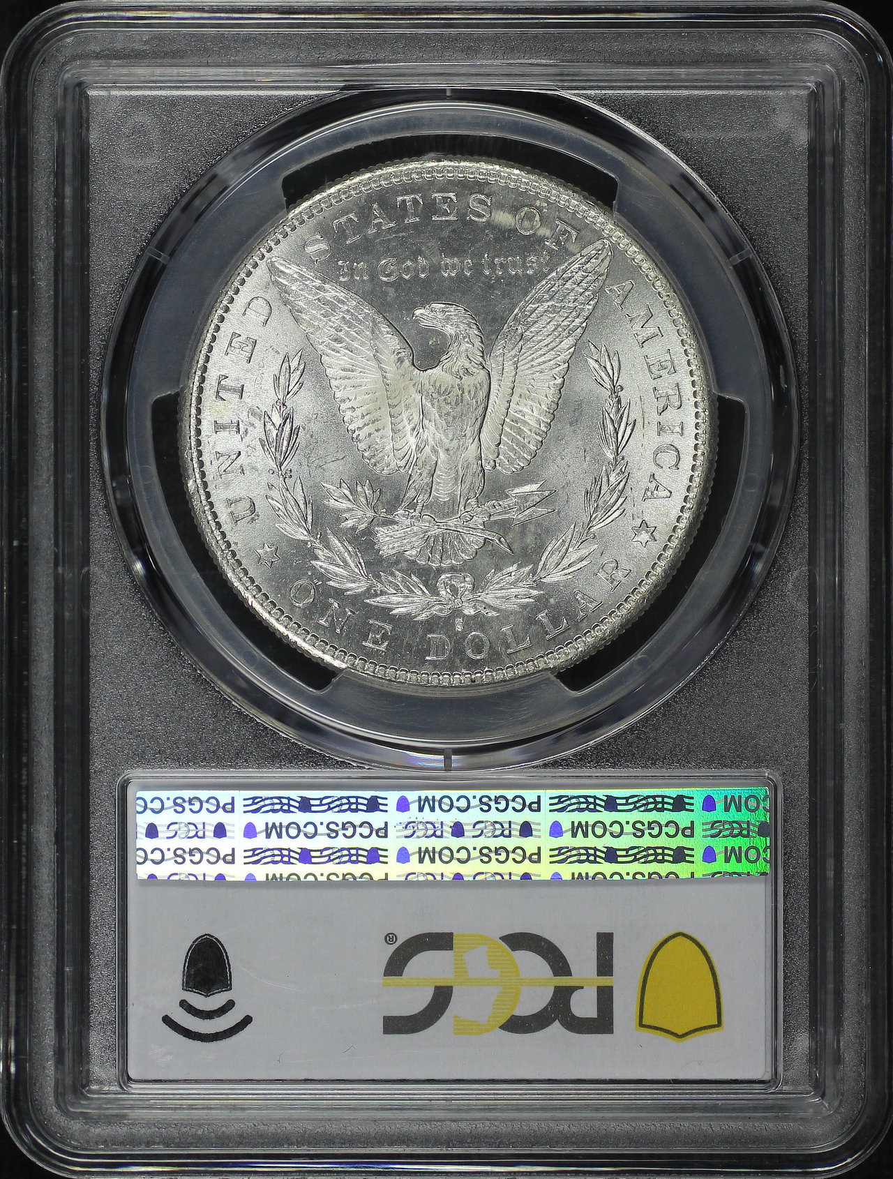 Reverse of this 1883-S Morgan Dollar PCGS MS-62