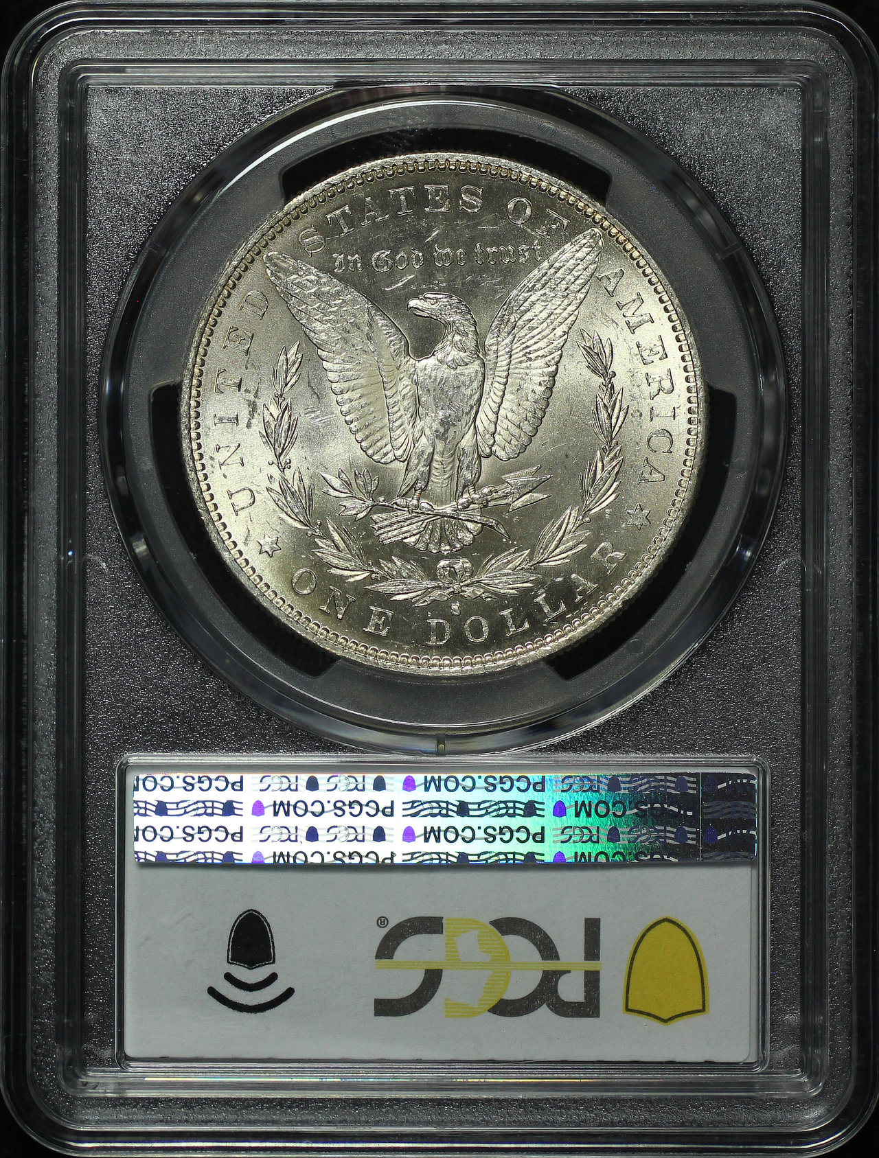 Reverse of this 1883-S Morgan Dollar PCGS MS-62