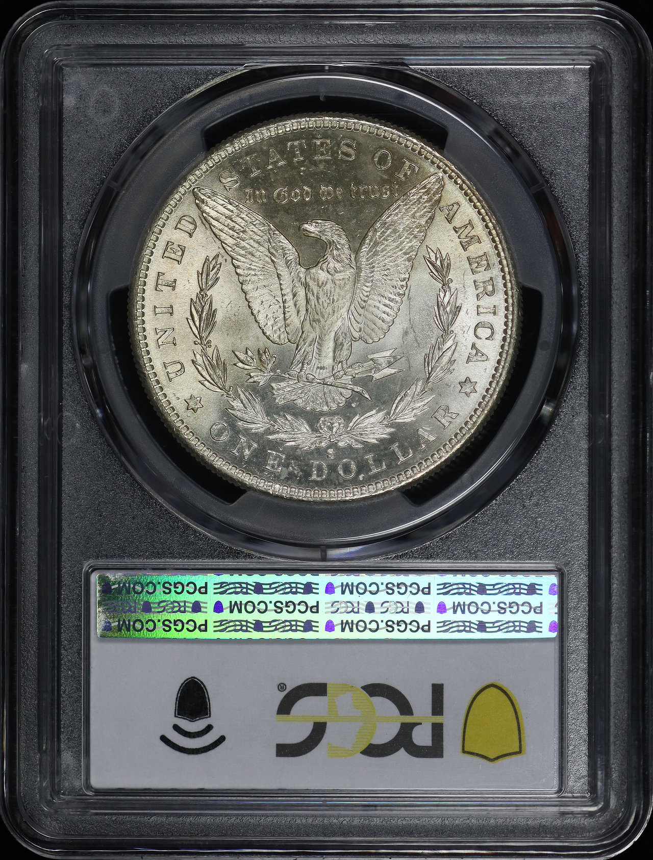 Reverse of this 1883-S Morgan Dollar PCGS MS-64