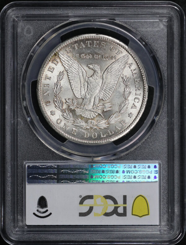 Reverse of this 1884-CC Morgan Dollar PCGS MS-62