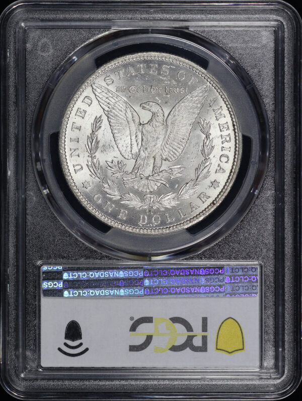 Reverse of this 1884-CC Morgan Dollar PCGS MS-63