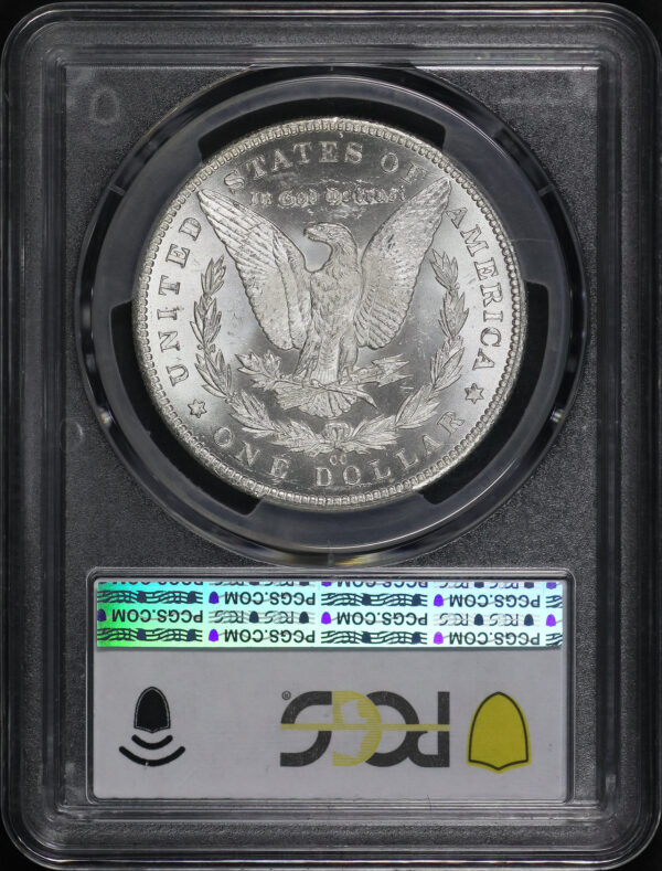 Reverse of this 1884-CC Morgan Dollar PCGS MS-66+ CAC