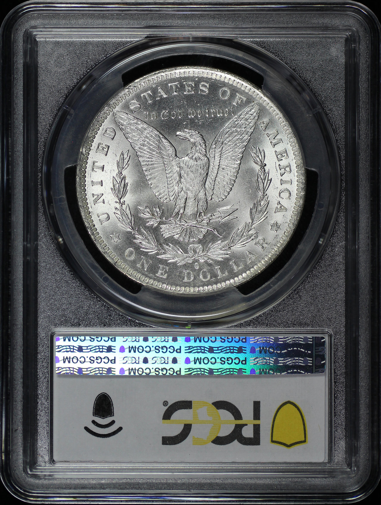 Reverse of this 1884-O Morgan Dollar PCGS MS-63