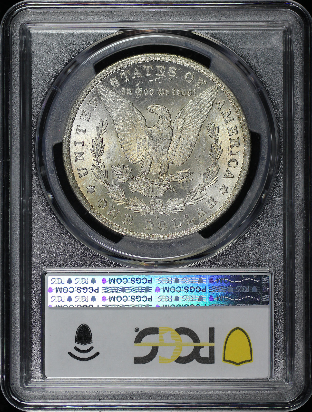Reverse of this 1884-O Morgan Dollar PCGS MS-63
