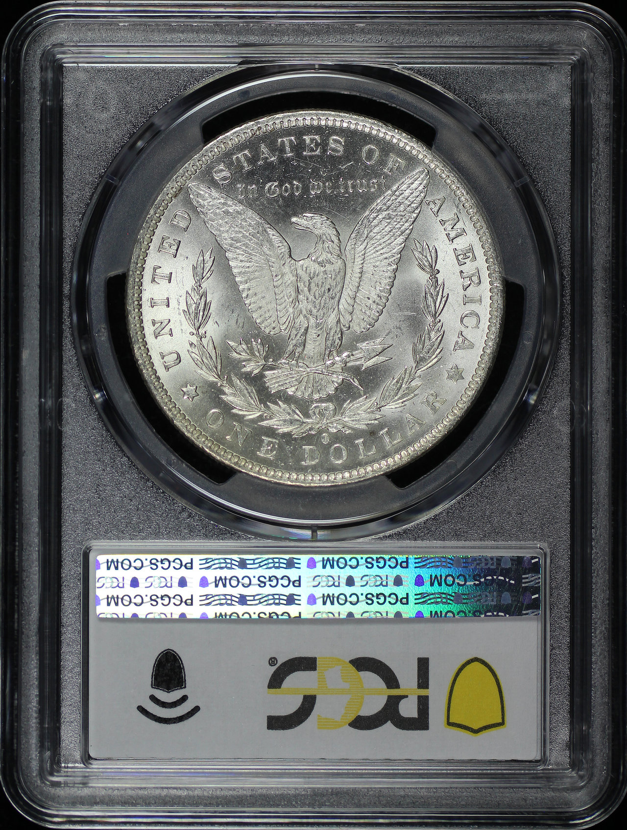 Reverse of this 1884-O Morgan Dollar PCGS MS-63