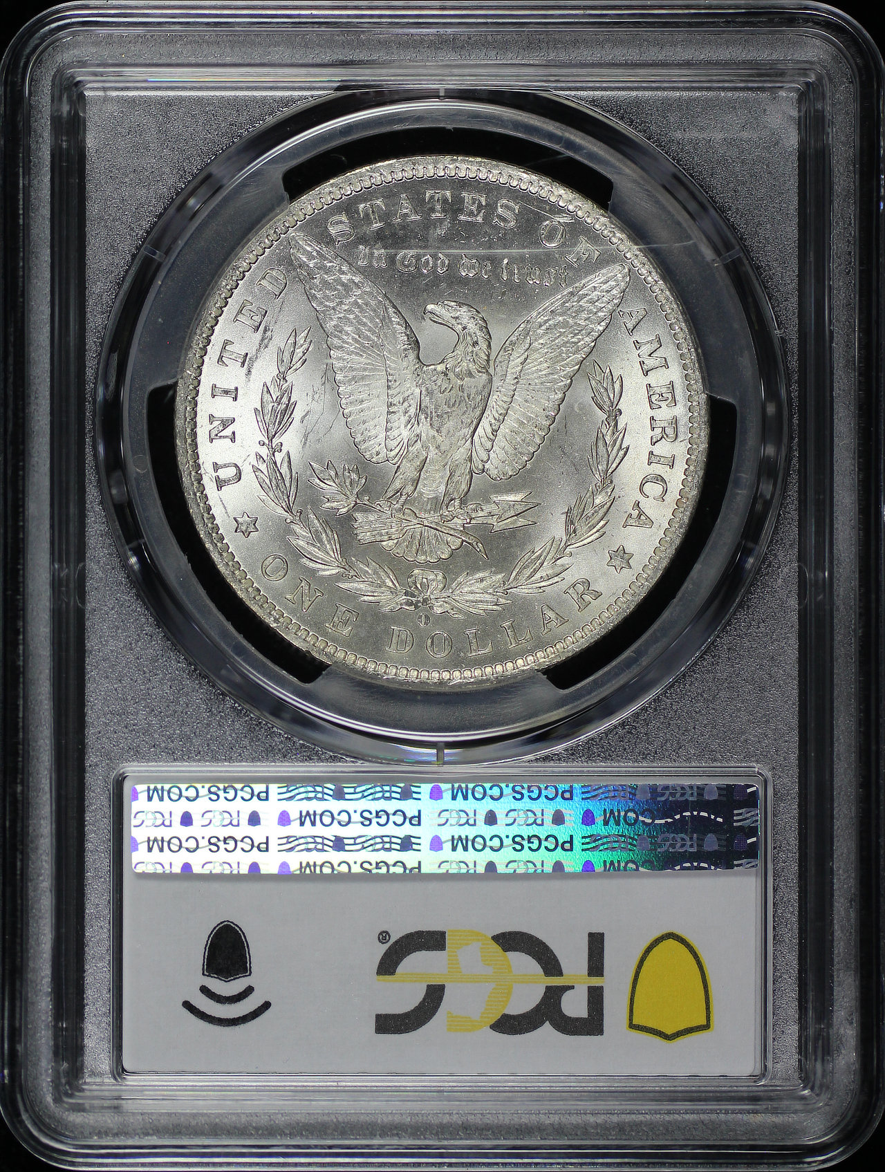 Reverse of this 1884-O Morgan Dollar PCGS MS-63