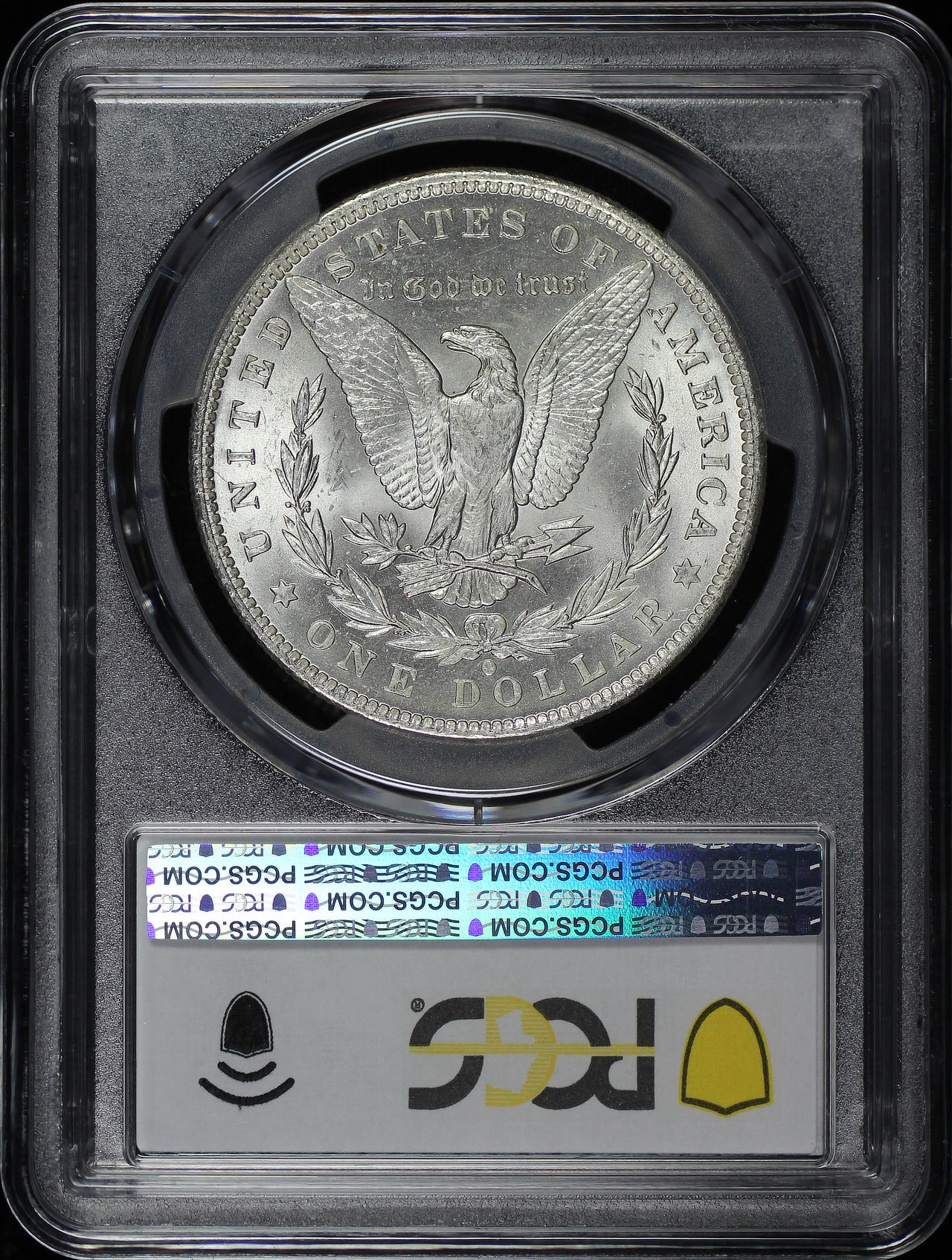 Reverse of this 1884-O Morgan Dollar PCGS MS-63