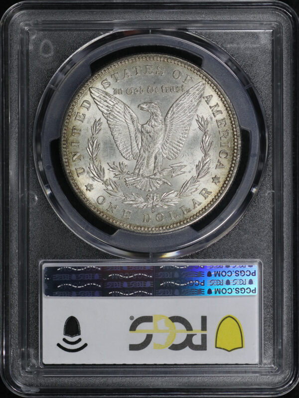 Reverse of this 1884-S Morgan Dollar PCGS MS-62+