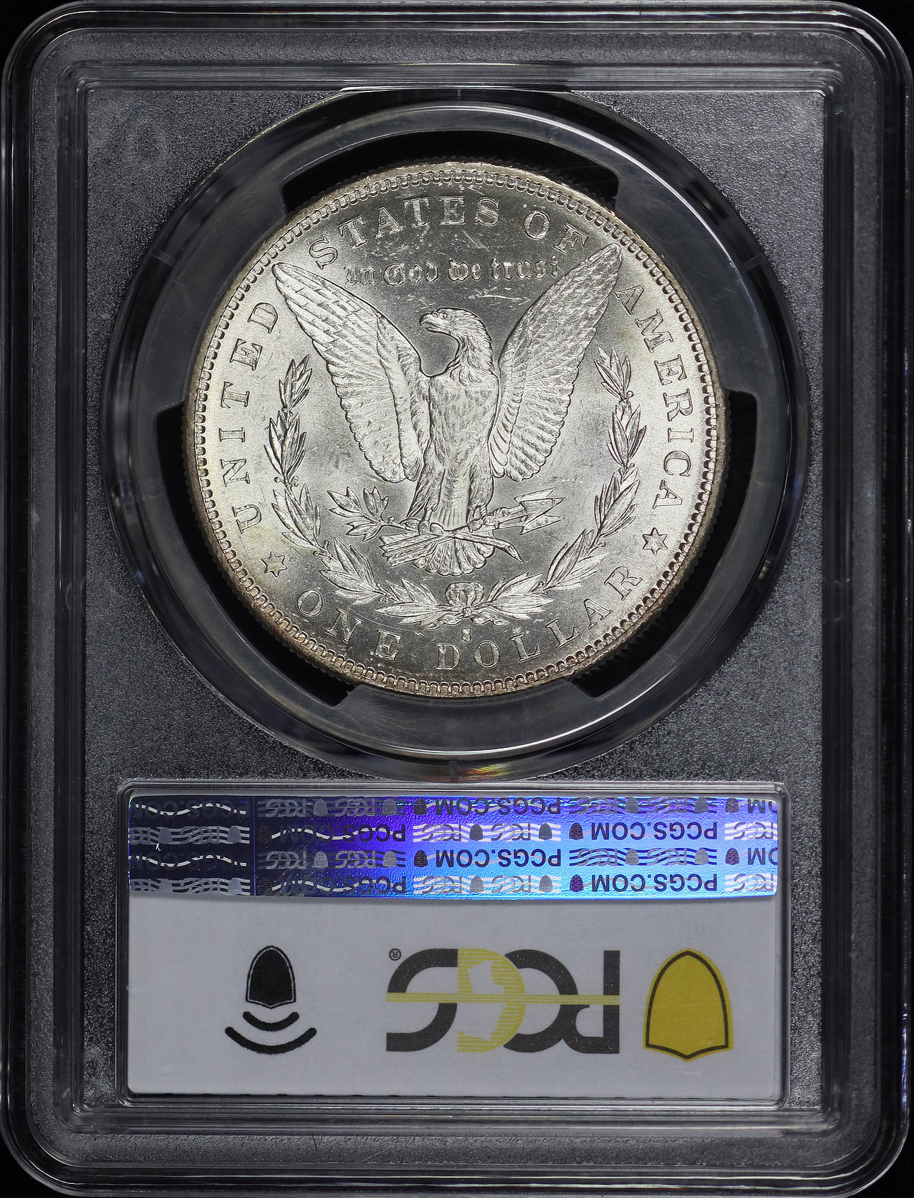 Reverse of this 1884-S Morgan Dollar PCGS MS-63