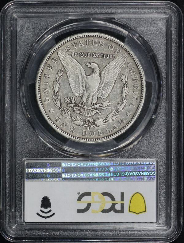 Reverse of this 1884-S Morgan Dollar PCGS VF-35