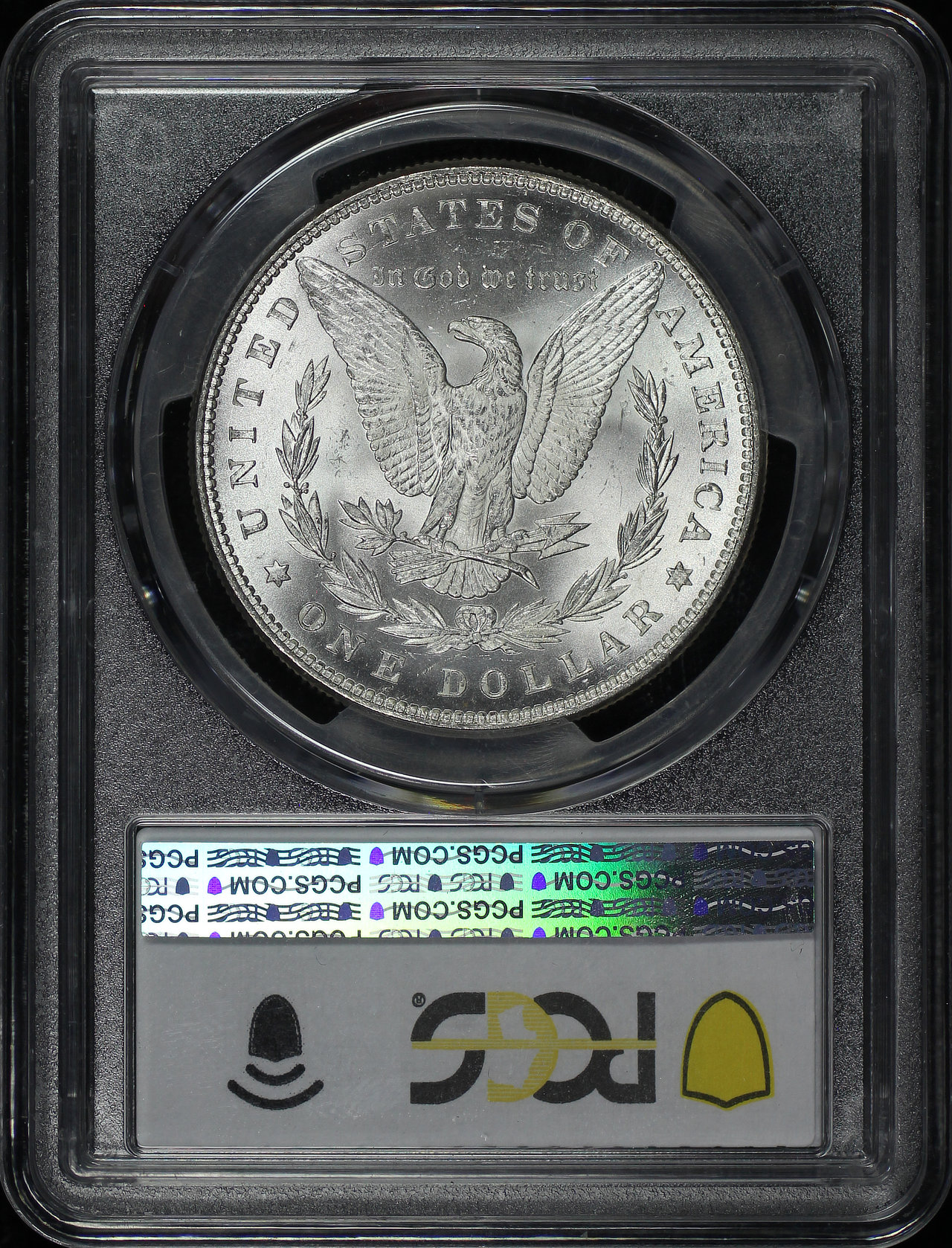 Reverse of this 1885 Morgan Dollar PCGS MS-64
