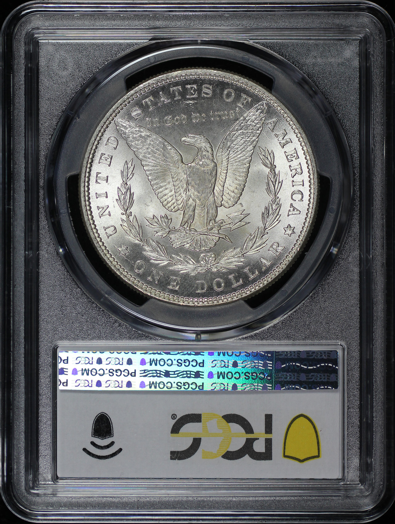 Reverse of this 1885 Morgan Dollar PCGS MS-64