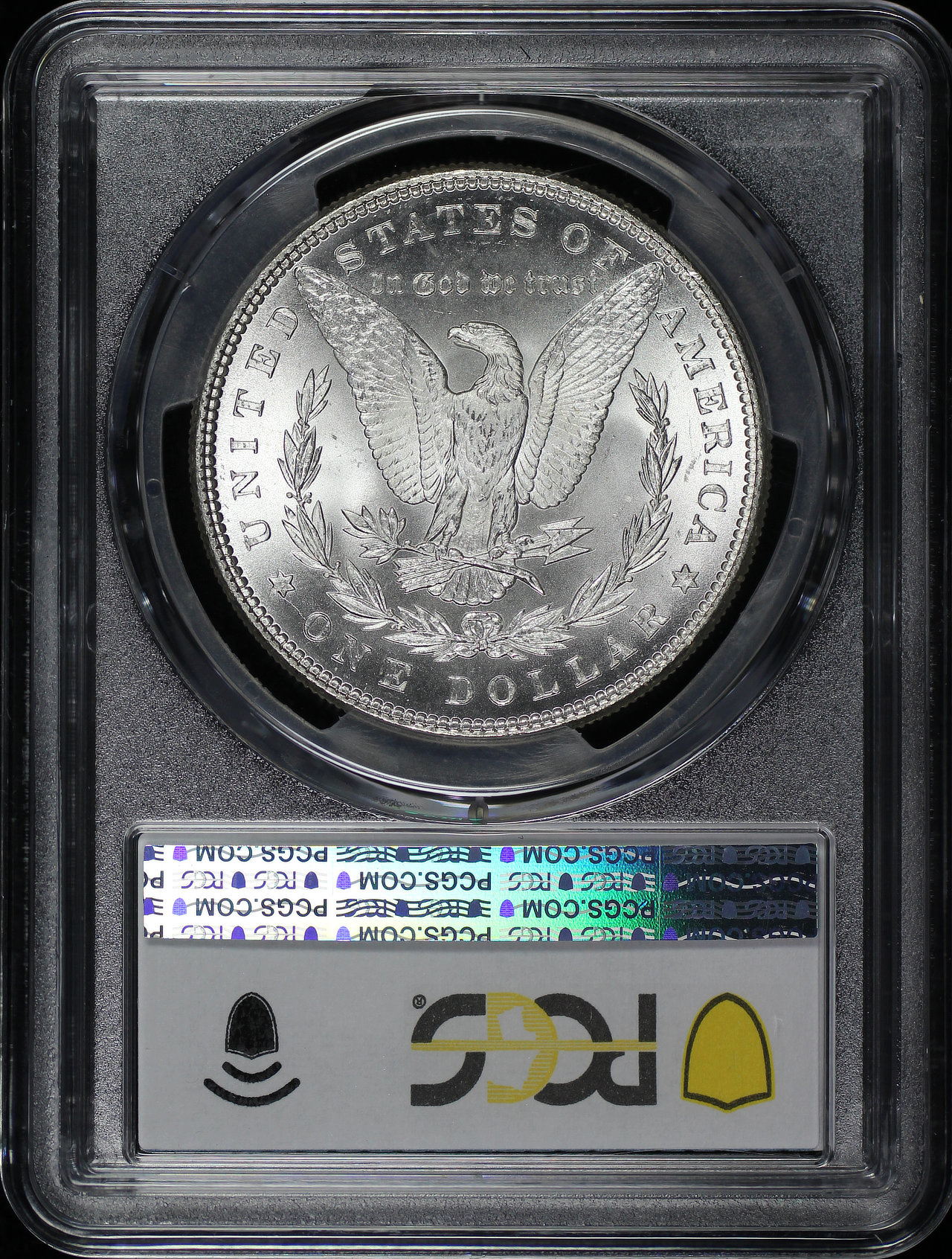 Reverse of this 1885 Morgan Dollar PCGS MS-64