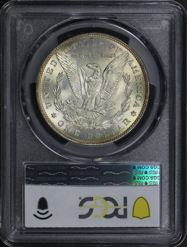 Reverse of this 1885 Morgan Dollar PCGS MS-67