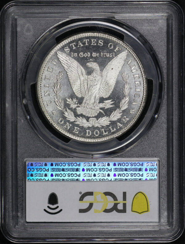 Reverse of this 1885 Morgan Dollar PCGS MS-63 PL