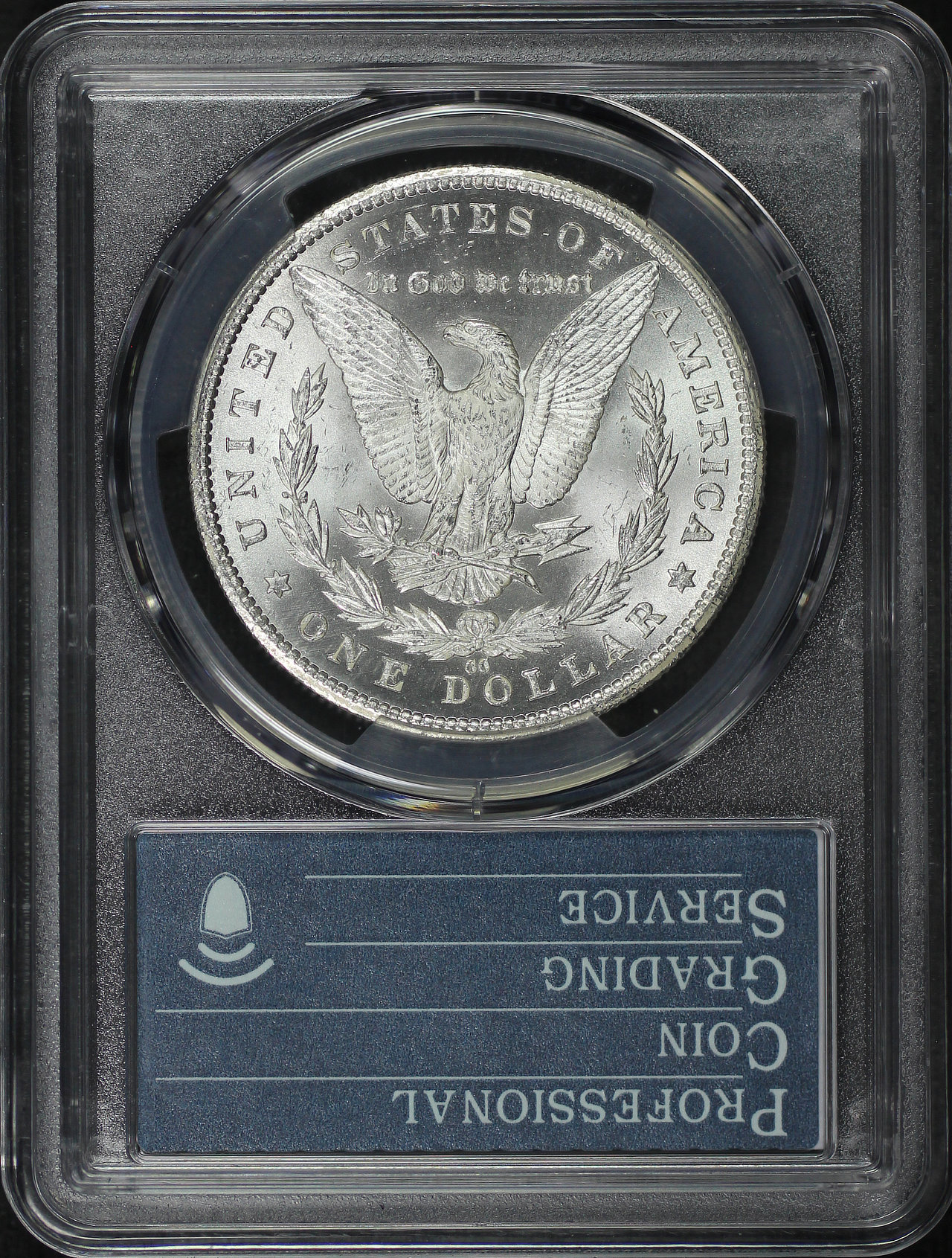Reverse of this 1885-CC Morgan Dollar PCGS MS-62