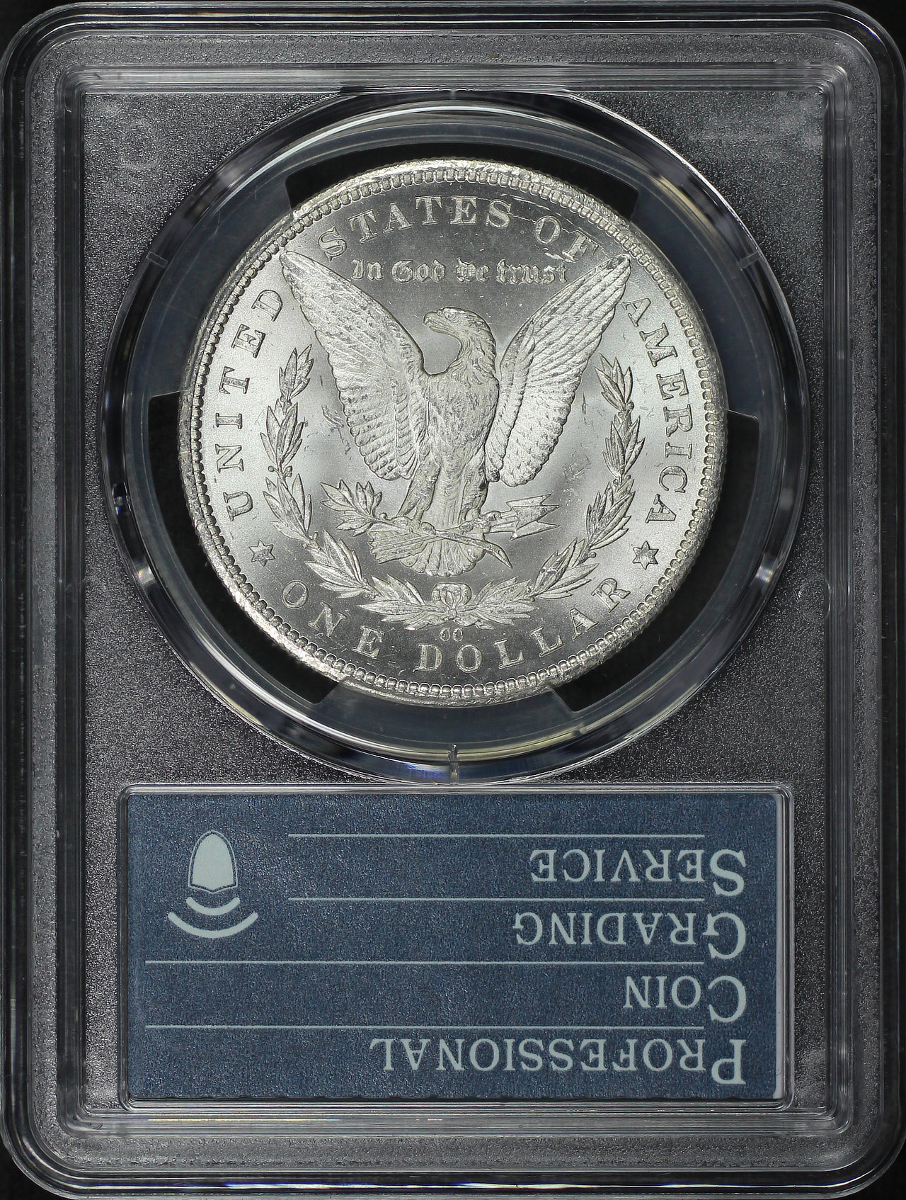 Reverse of this 1885-CC Morgan Dollar PCGS MS-62