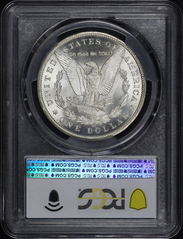 Reverse of this 1885-CC Morgan Dollar PCGS MS-63