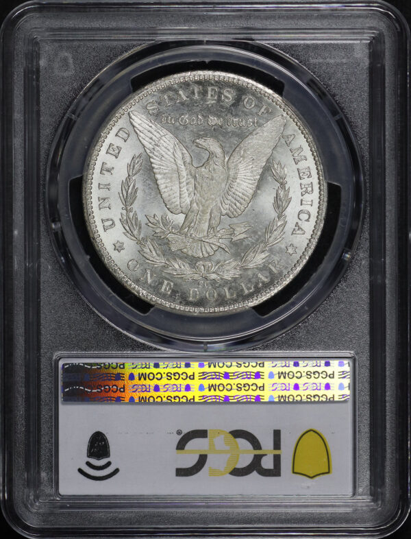 Reverse of this 1885-CC Morgan Dollar PCGS MS-63