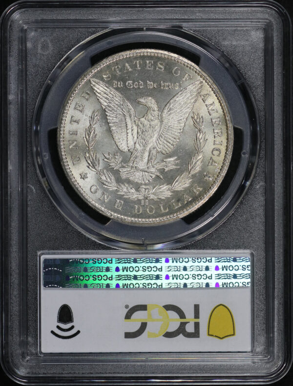 Reverse of this 1885-CC Morgan Dollar PCGS MS-64