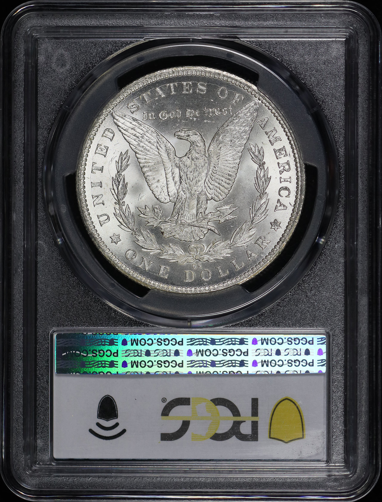 Reverse of this 1885-CC Morgan Dollar PCGS MS-64