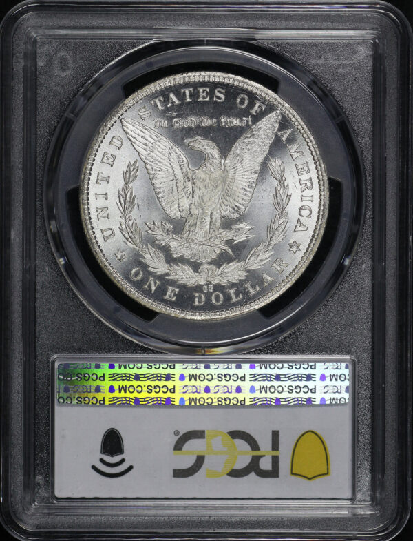 Reverse of this 1885-CC Morgan Dollar PCGS MS-66