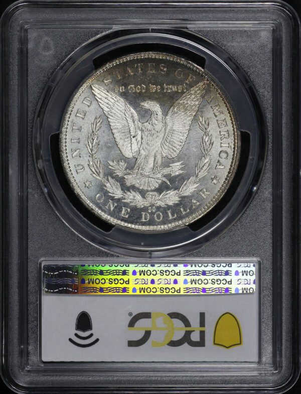 Reverse of this 1885-CC Morgan Dollar PCGS MS-66